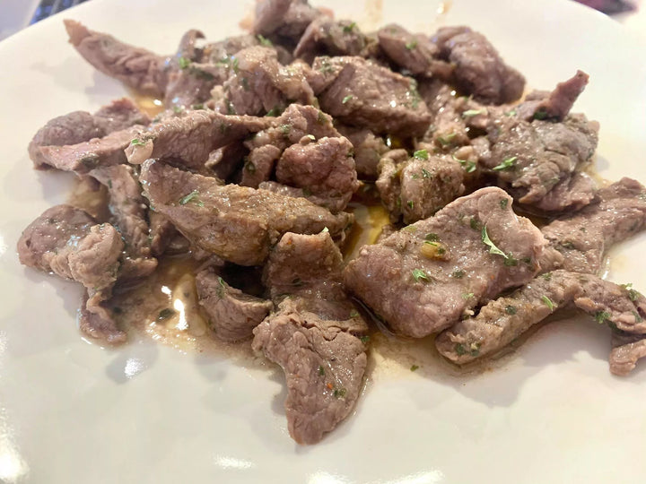 10lb Case Fresh Fajita Sirloin Steak Cuts