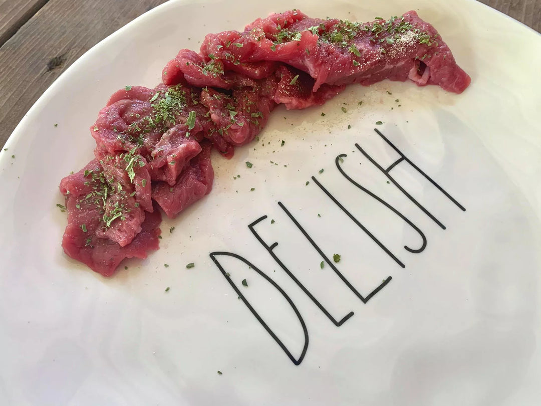 10lb Case Fresh Fajita Sirloin Steak Cuts