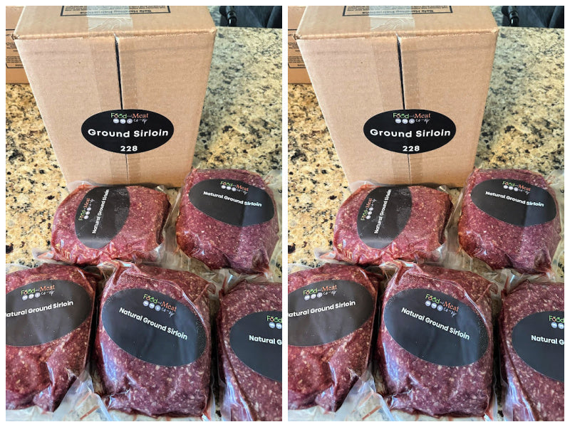 PRICE DROP: Signature Natural Ground Sirloin, Choose Size (10, 20 or 40lb)