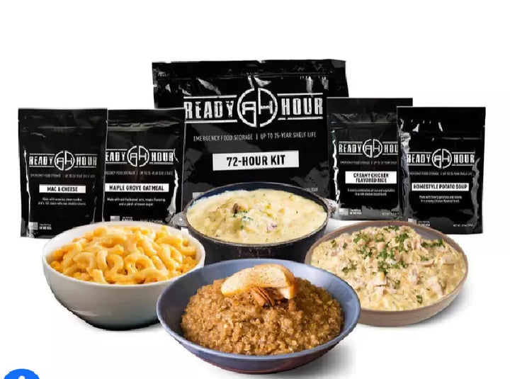 72 Hour Emergency Sample Kit  From Ready Hour, 20 servings