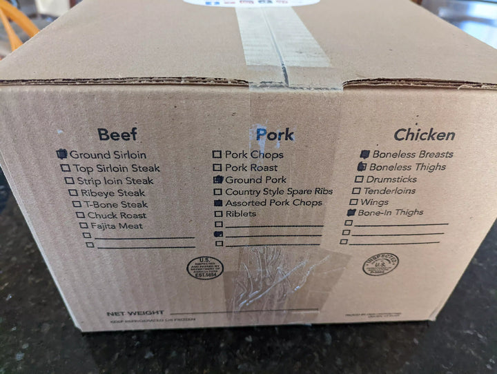 31 lb Large Protein Sampler Box