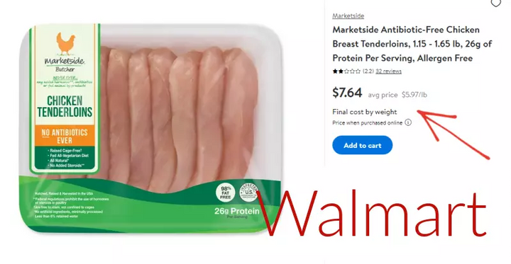 Already Prepped 18 lb. case: Natural Chicken Tenderloins
