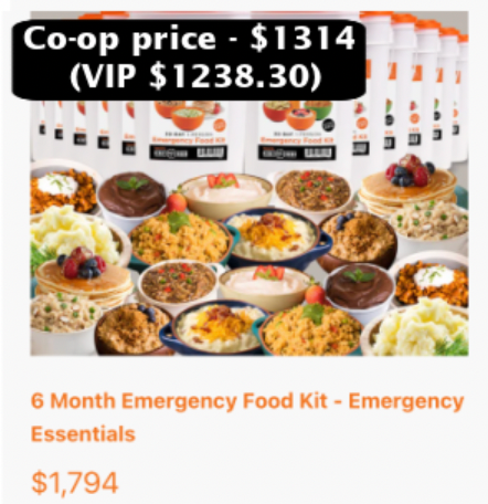 PRICE DROP: 30-Day Supply of Freeze-Dried Food