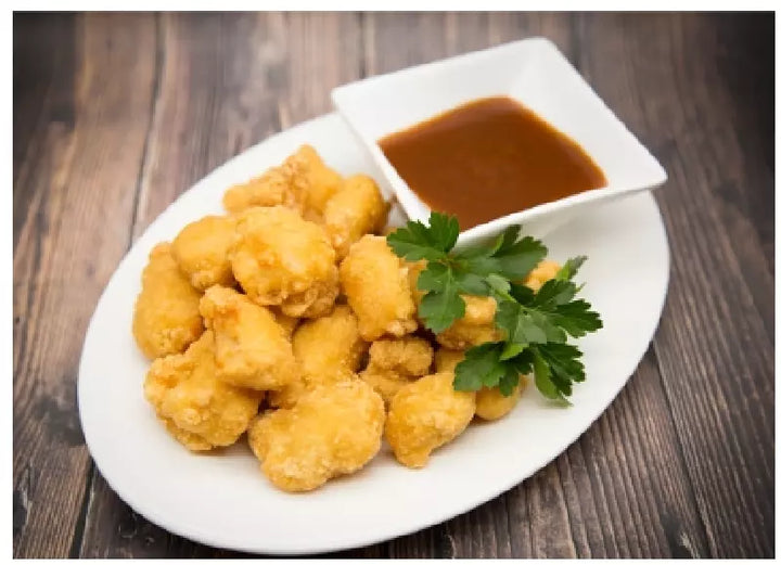 10 lb Case Gluten-Free Tempura Chicken Nuggets, No MSG Added