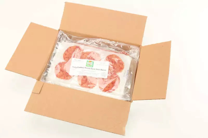 PRICE DROP: 192 Ct. Fully Cooked Bacon Rounds