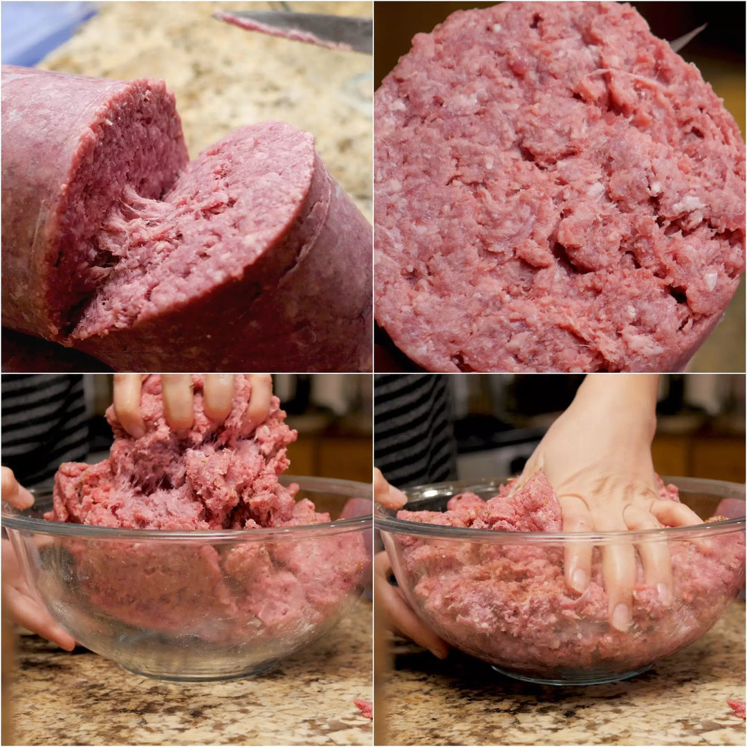 40 lb Case of 80/20 Natural Ground Beef (in 8 - 5lb Chubs)