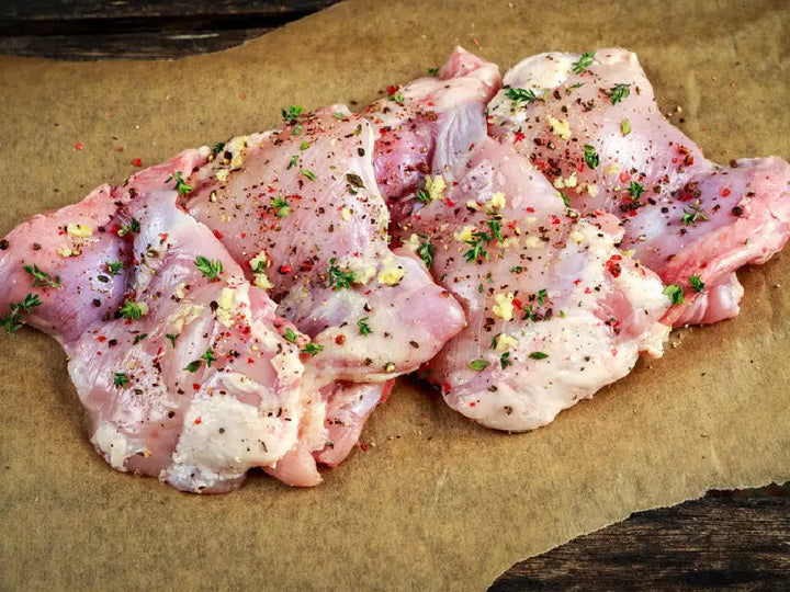 RESTOCKED! Chicken Thighs 40 lb Case Farm Fresh Boneless, Skinless Natural