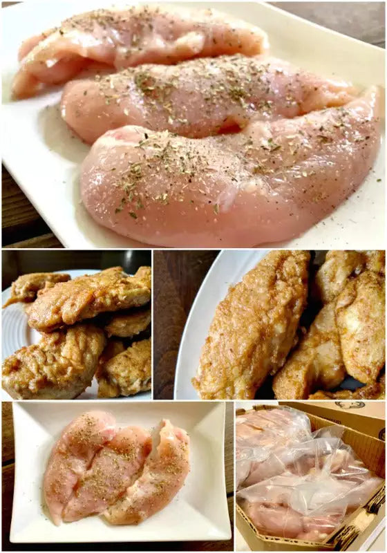 Already Prepped 18 lb. case: Natural Chicken Tenderloins