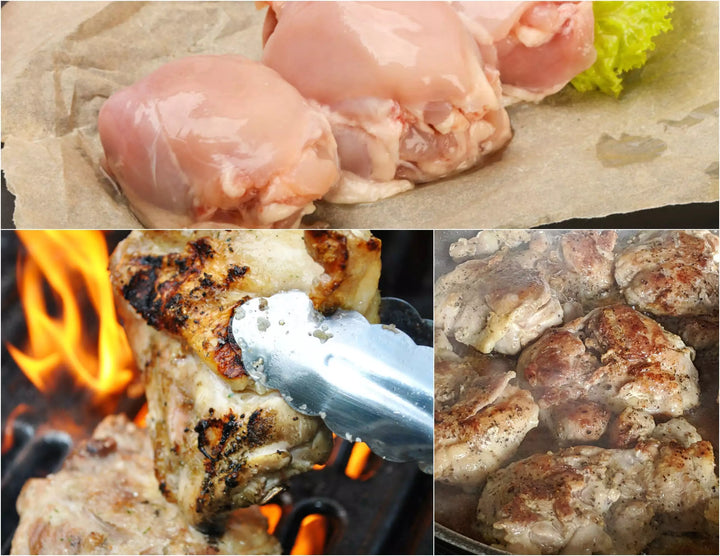 RESTOCKED! Chicken Thighs 40 lb Case Farm Fresh Boneless, Skinless Natural