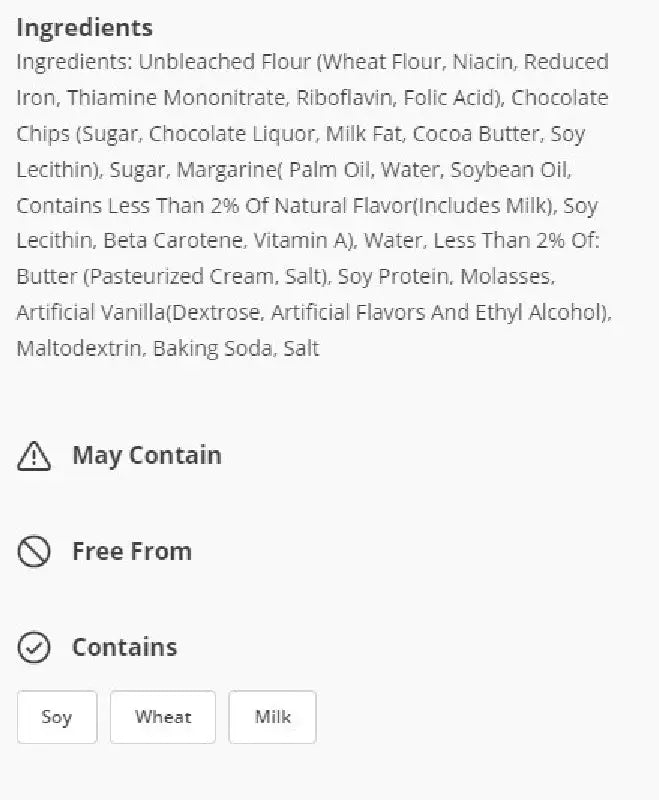 It's Back: Aphrodite Divine Confections Chocolate Chip Cookie Dough, 112 ct.