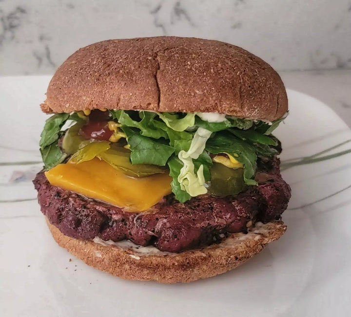 PRICE DROP: 15 lb Case of 1/3 lb The Cloud Burger Patty: Signature Chopped Beef