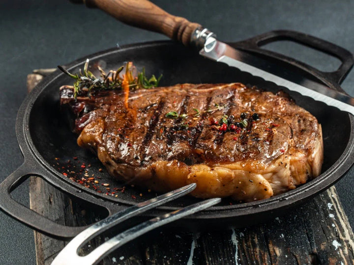 16 Natural Mixed Steaks: 4 Ribeyes, 4 New York Strip, 8 Top Sirloin Steak