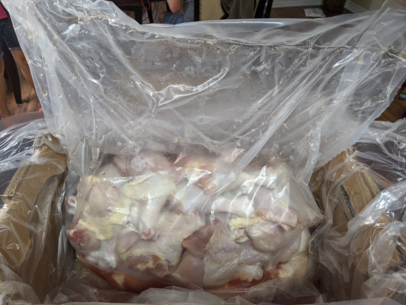 PRICE DROP: 40 lb. case - Fresh Natural Chicken Drumsticks