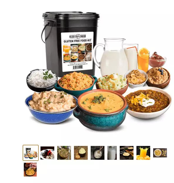 PRICE DROP: 120 Serving Gluten Free Freeze Dried Meals, 25yr Shelf Life