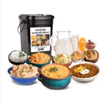PRICE DROP: 120 Serving Gluten Free Freeze Dried Meals, 25yr Shelf Life