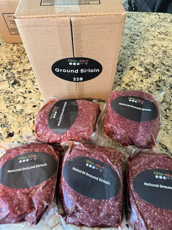 PRICE DROP: Signature Natural Ground Sirloin, Choose Size (10, 20 or 40lb)