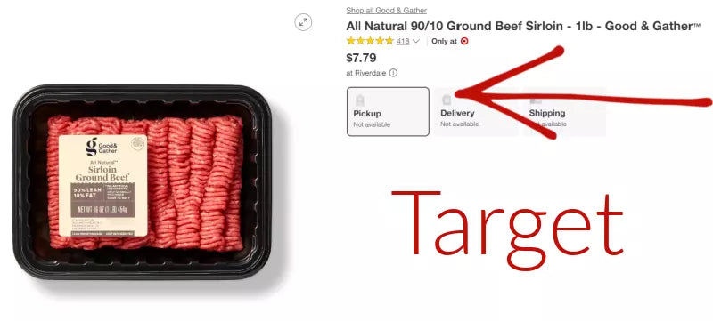 PRICE DROP: Signature Natural Ground Sirloin, Choose Size (10, 20 or 40lb)