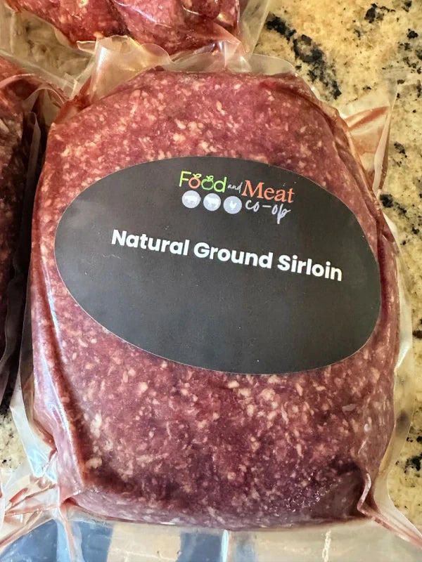 PRICE DROP: Signature Natural Ground Sirloin, Choose Size (10, 20 or 40lb)