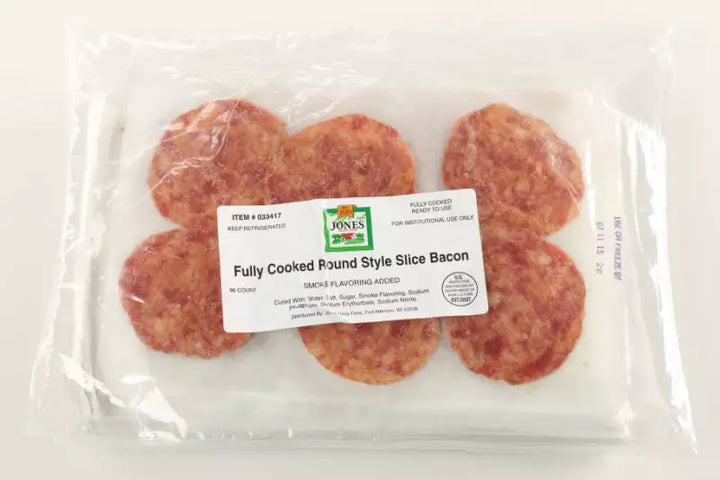 PRICE DROP: 192 Ct. Fully Cooked Bacon Rounds