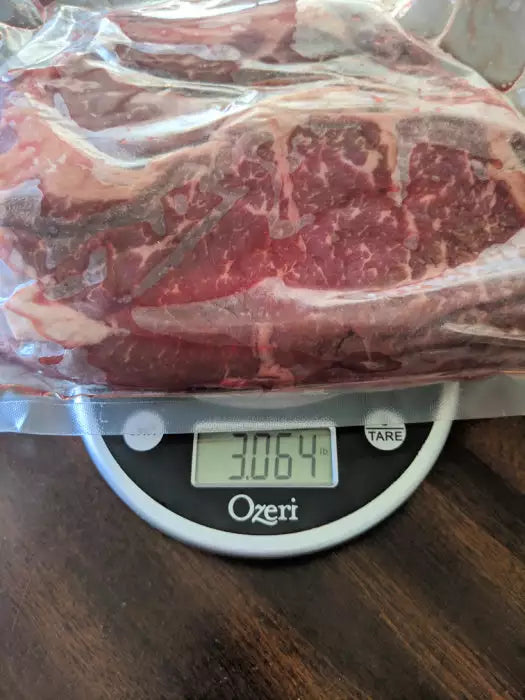 NEW: Case of 3-3lb Natural Beef Rump Roasts (9lbs total)