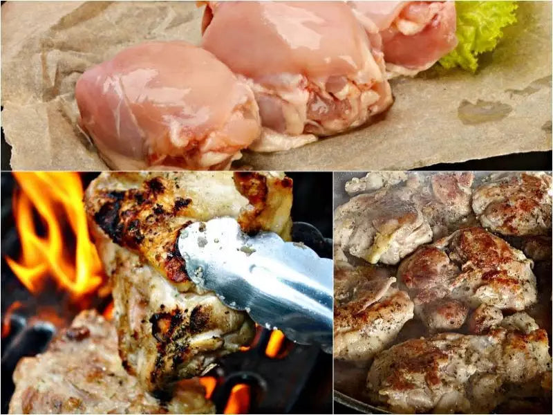 Already Prepped 38 lb Case Boneless, Skinless Natural Chicken Thighs