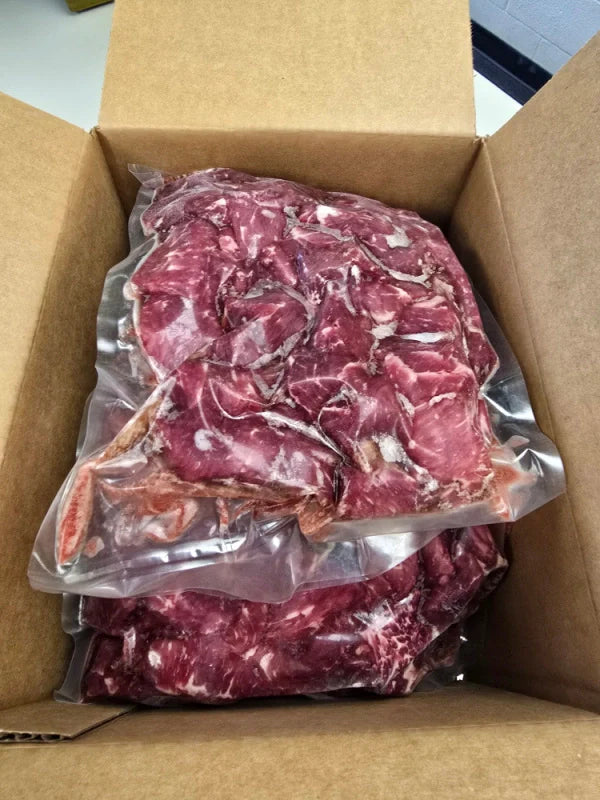 10lb Case Natural Beef Stew Meat
