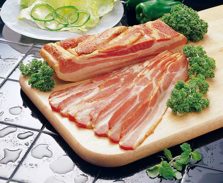 PRICE DROP: 15 lb Case Thick Cut Bacon, Honey Cured, Locally Made