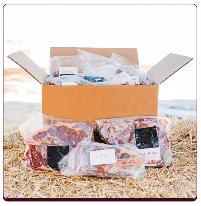 Full, 1/2, 1/4th, 1/8th or 1/16th Local Grassfed Pasture-raised/Finished Beef Shares, Golden Hour - As Low As $9.68lb finished (all fees included!)